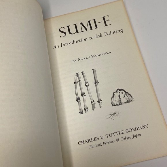 Sumi-E  An Introduction to Ink Painting Nanae Momiyama Book Paperback Art Japan - Picture 4 of 8
